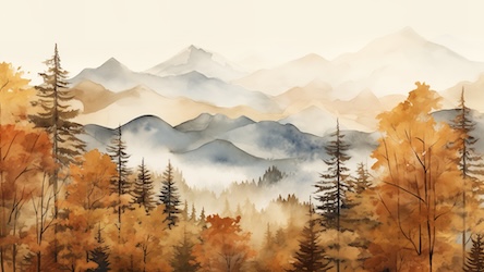 Mountain Forest Majesty
