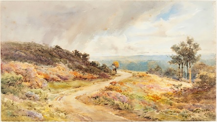 Autumn Vintage Landscape