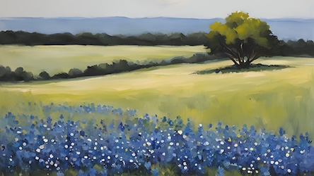 Bluebonnet Field Dream