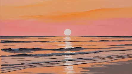 Golden Hour Seascape