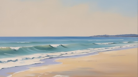 Soft Beach Morning