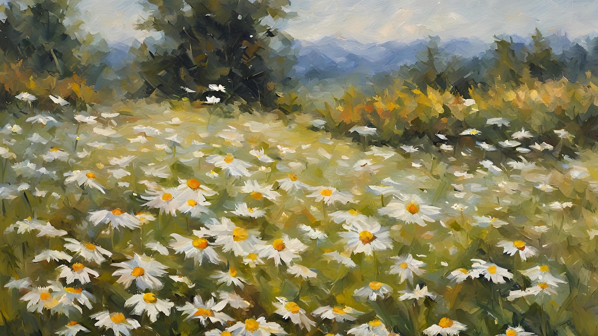 Prairie Wildflower Expanse - Wide Open Flower Prairie Wall Art