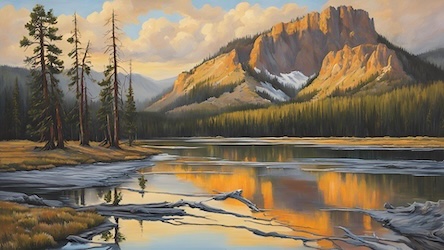 Peaceful Valley View - Yosemite National Park