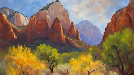 Slot Canyon Mystery - Zion National Park