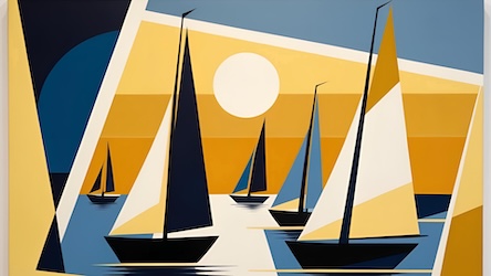 Sailboat Mast Composition