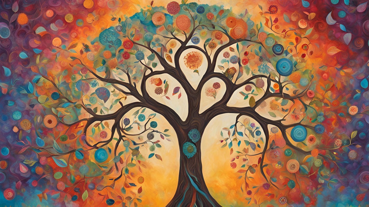 Mystical Tree Cosmos