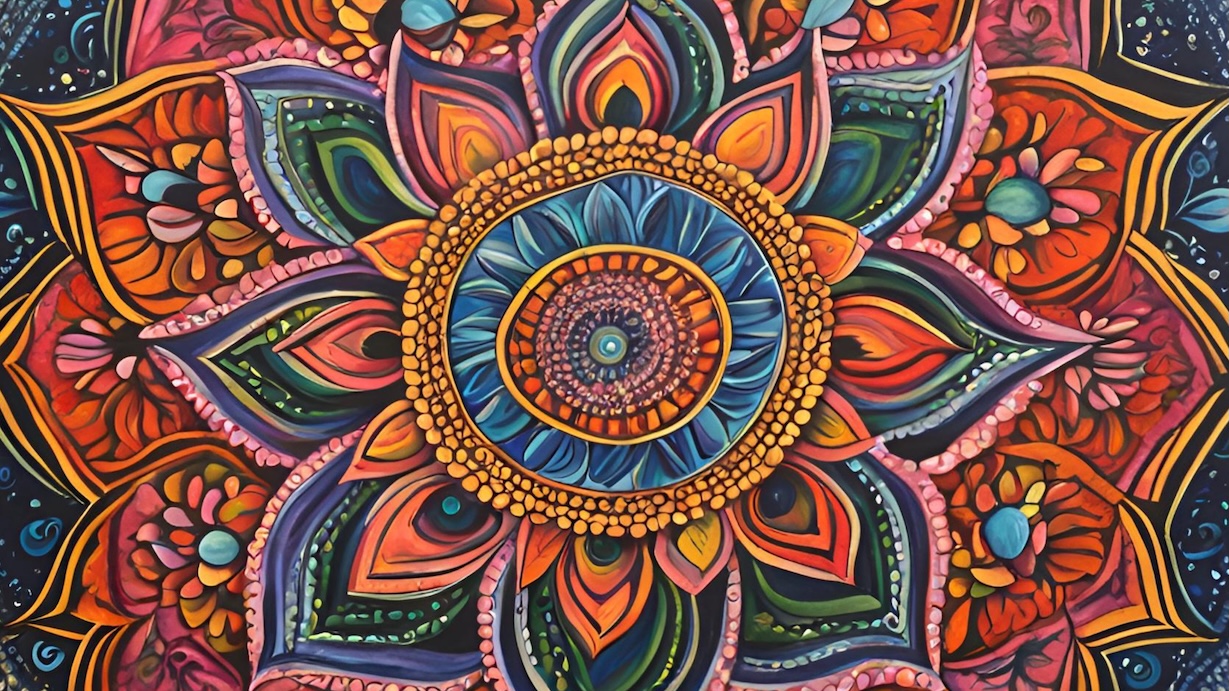 Intricate Flower Mandala