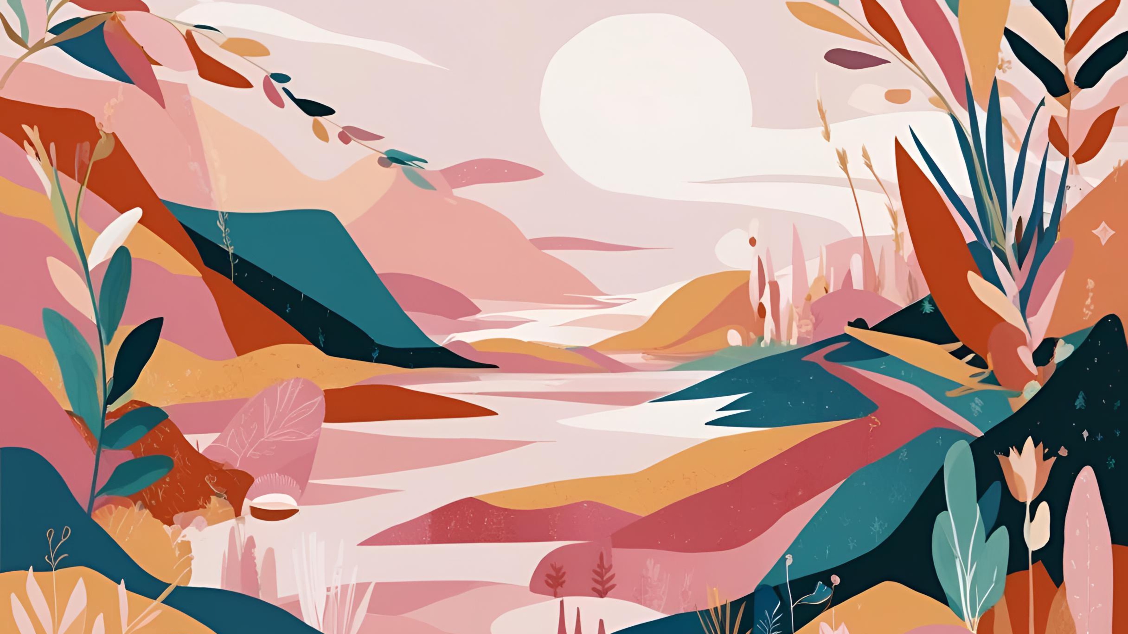 Floral Mountain Paradise