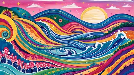 Flowing River Patterns