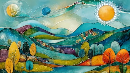 Rolling Hill Landscape
