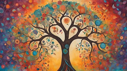 Mystical Tree Cosmos