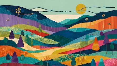 Geometric Mountain Flow