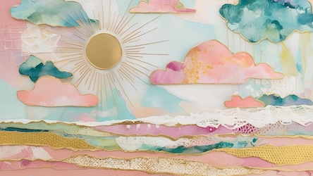 Pastel Cloud Layers