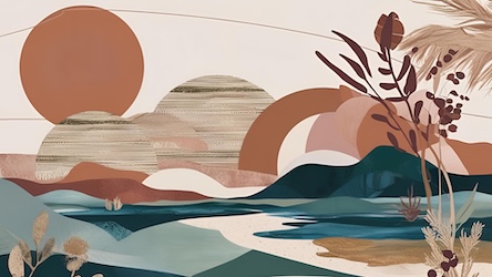 Zen Garden Reflection