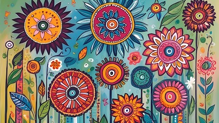 Bohemian Garden Circles