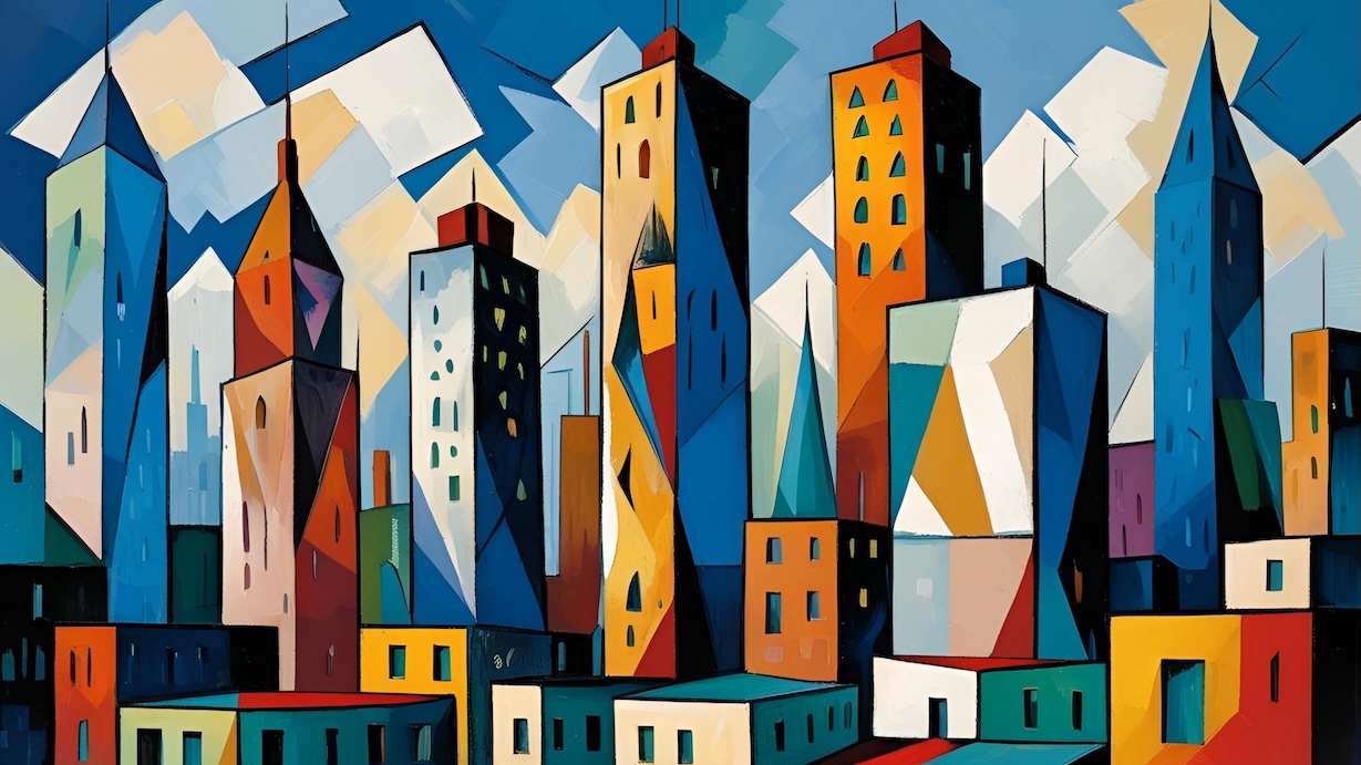 Queens Borough Abstract - NYC Abstract Art