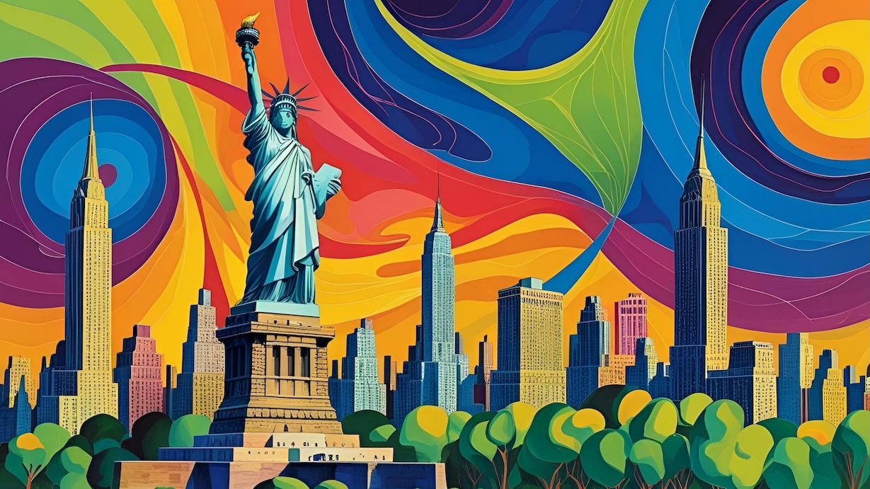 Central Park Dreams - NYC Abstract Art