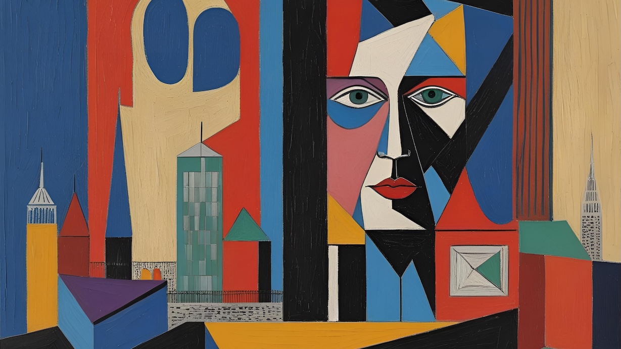 Flatiron Geometry - NYC Abstract Art