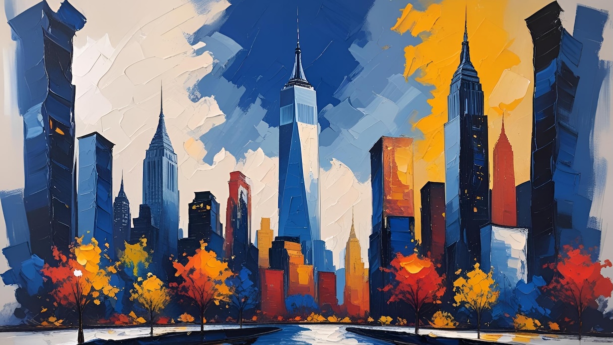 New York State of Mind - NYC Abstract Art