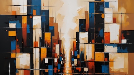 Statue of Liberty Vision - NYC Abstract Art