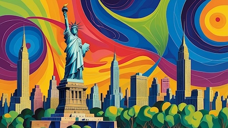 Central Park Dreams - NYC Abstract Art