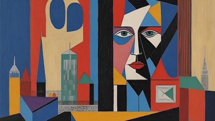 Flatiron Geometry - NYC Abstract Art