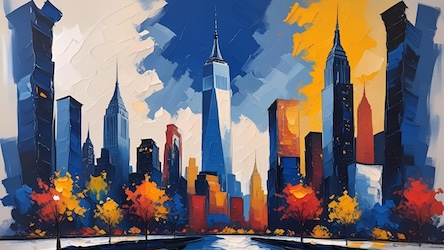 New York State of Mind - NYC Abstract Art