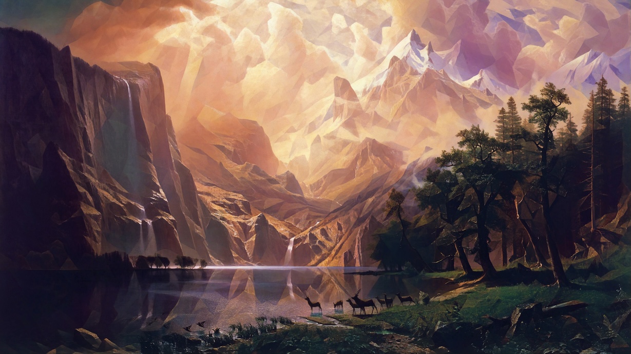 Mountains by Landscape Artist - Best Seller Art
