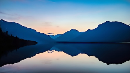 Sunrise on Lake Abstract by Contemporary Artist - Best Seller Art