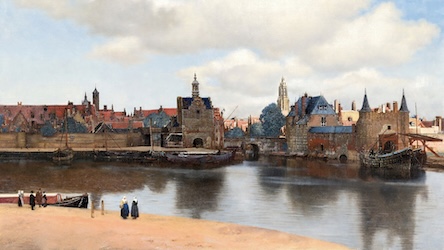 View of Delft by Johannes Vermeer - Best Seller Art