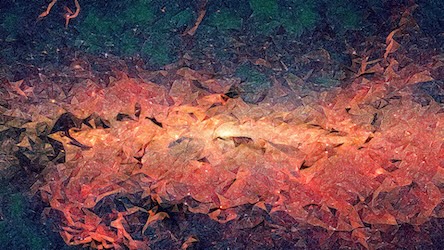 Milky Way Abstract by Contemporary Artist - Best Seller Art