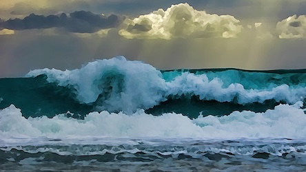 Sea Wave by Marine Artist - Best Seller Art