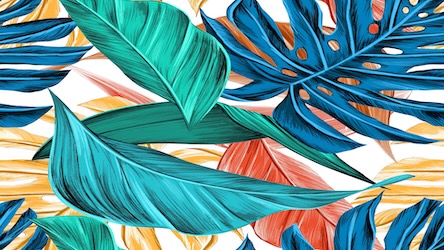 Tropical Pattern by Contemporary Artist - Best Seller Art