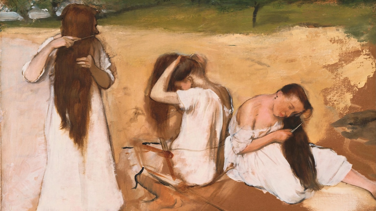 Dancers Backstage - Edgar Degas Impressionist Ballet Art