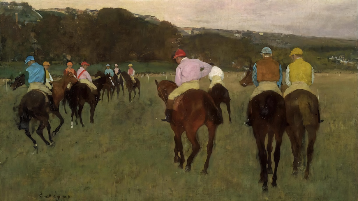 Dancers in White Tutus - Edgar Degas Impressionist Ballet Art