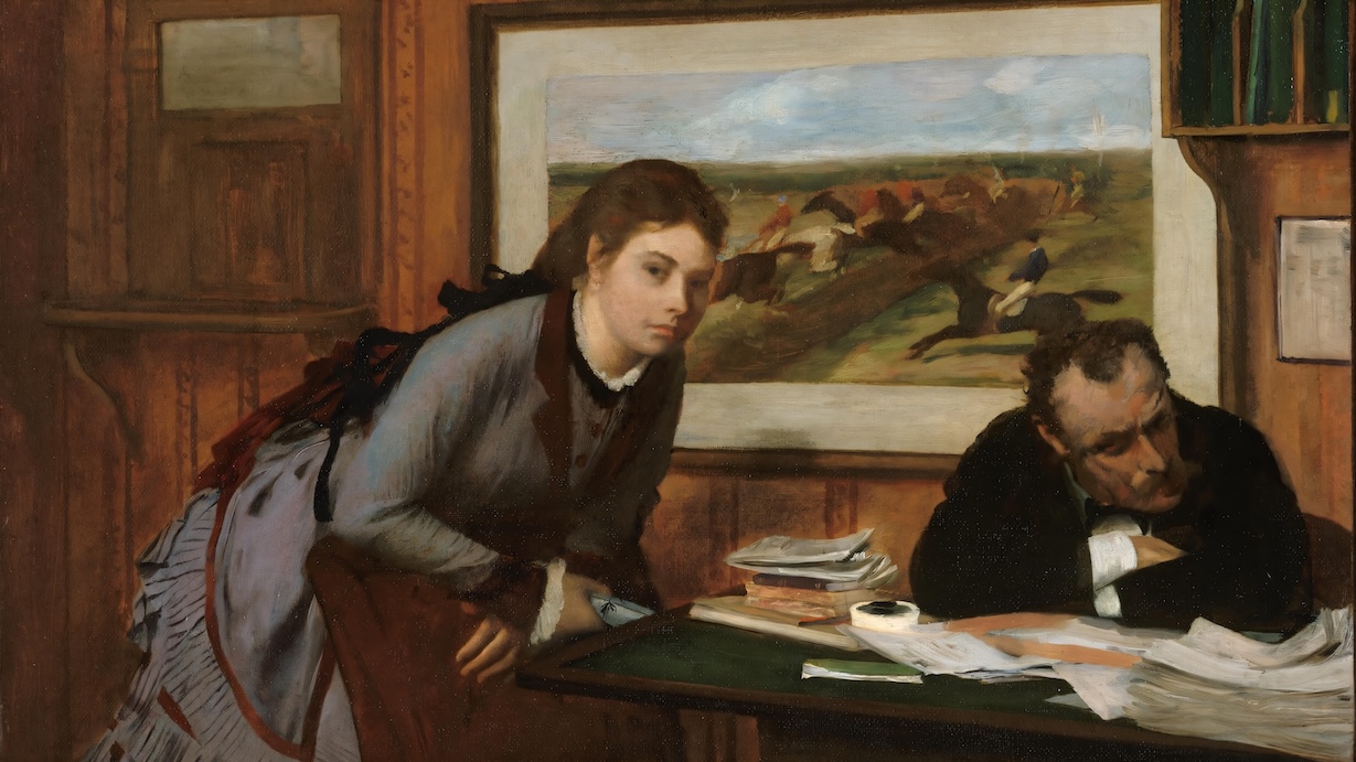 Before the Performance - Edgar Degas Impressionist Ballet Art