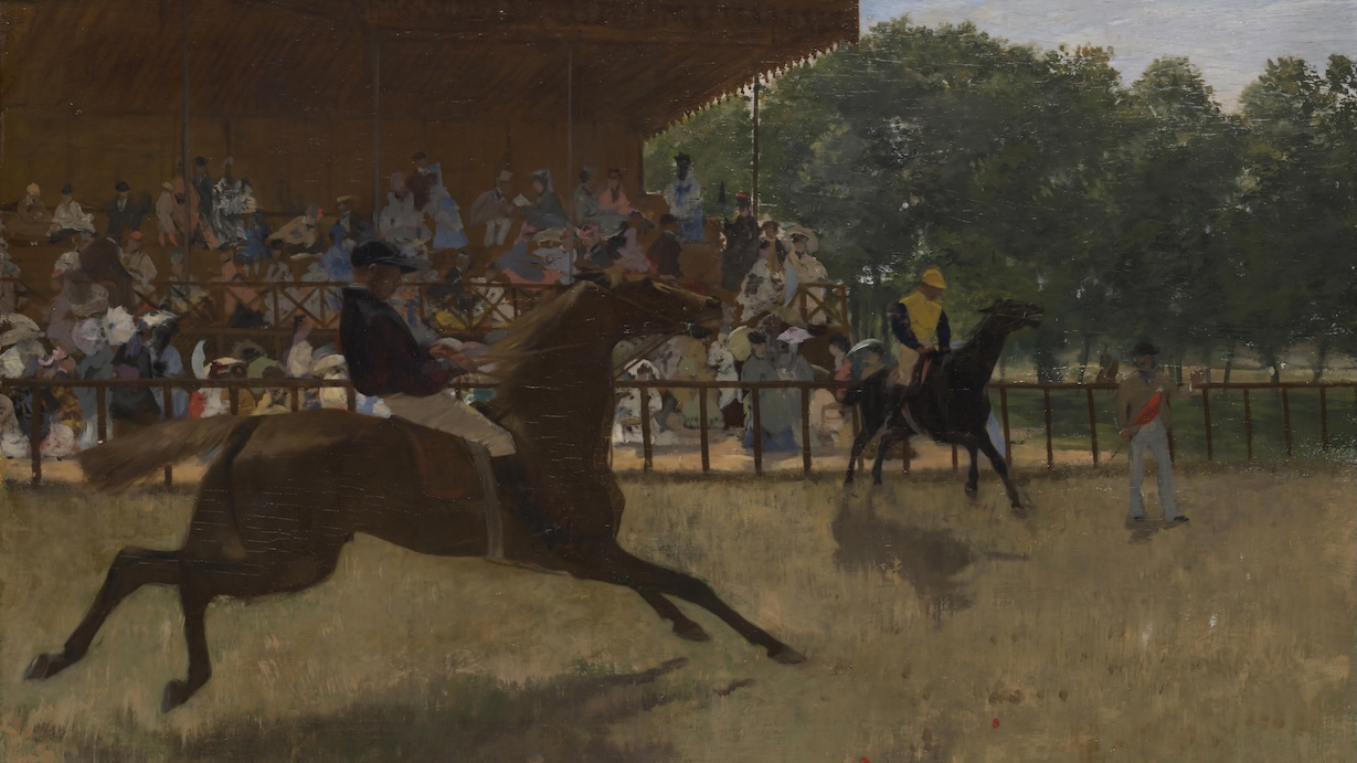 Dancers at Practice - Edgar Degas Impressionist Ballet Art