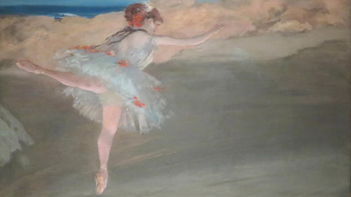 The Ballet Class - Edgar Degas Impressionist Ballet Art