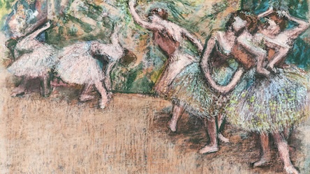Ballet Dancers in Rehearsal