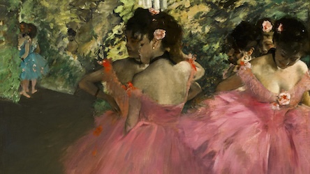 Dancer Adjusting Her Slipper