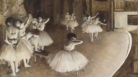 Ballet Dancers in Motion