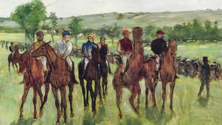Race Horses at Longchamp