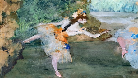 Dancers in Blue
