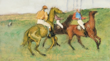 Jockeys on Horseback