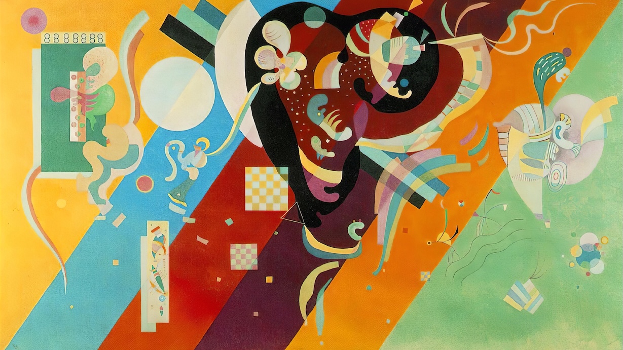 Kandinsky Abstract 2 - Wassily Kandinsky Abstract Modern Art