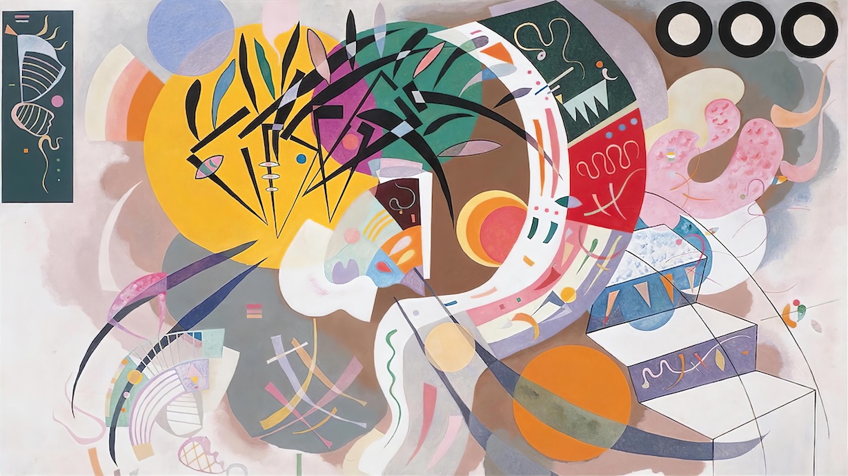 Kandinsky Abstract 35 - Wassily Kandinsky Abstract Modern Art
