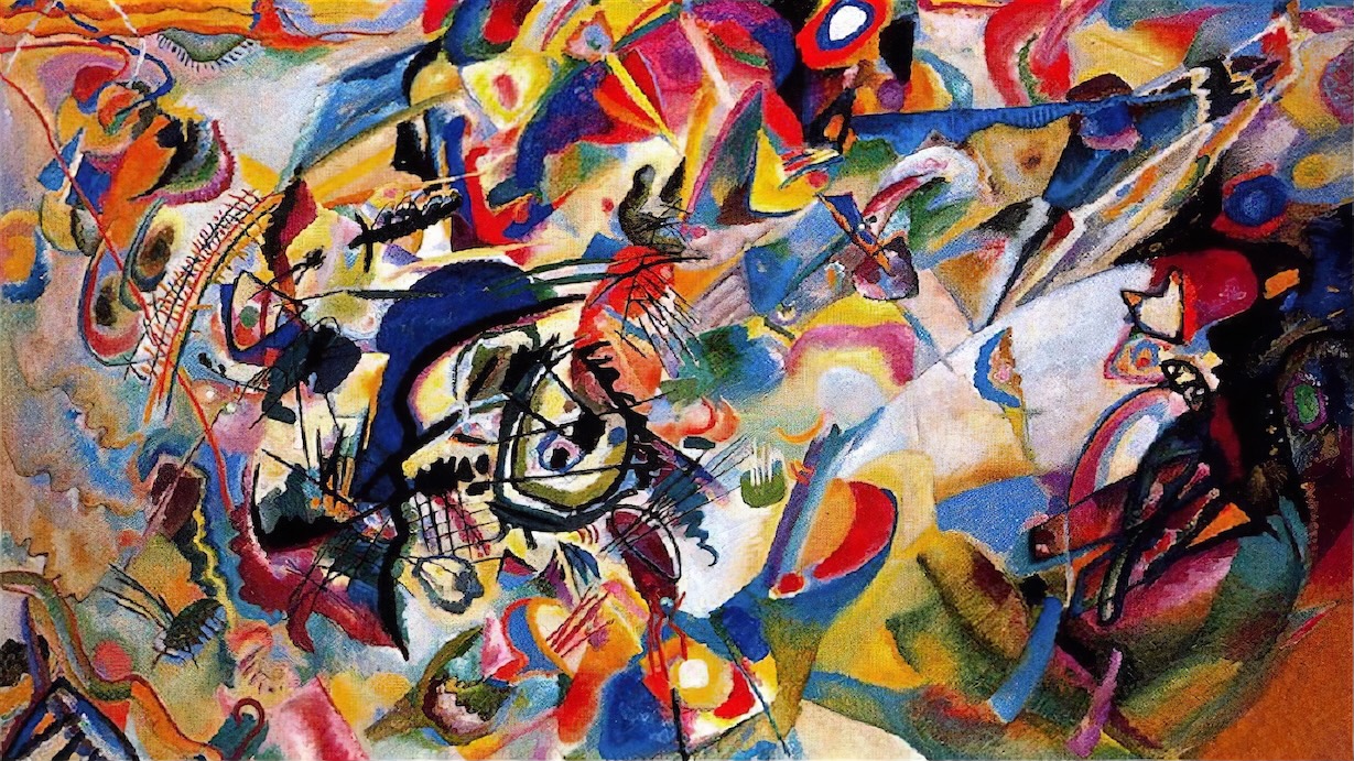 Kandinsky Abstract 7 - Wassily Kandinsky Abstract Modern Art