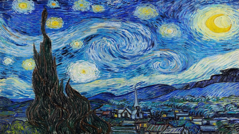 Starry Night on Frame TV