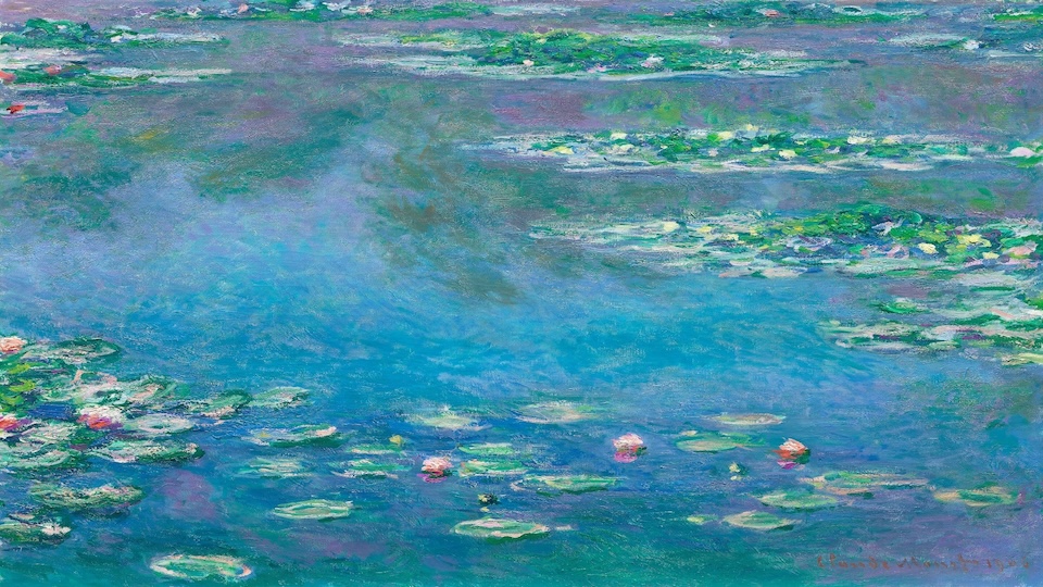 Water Lilies on Frame TV