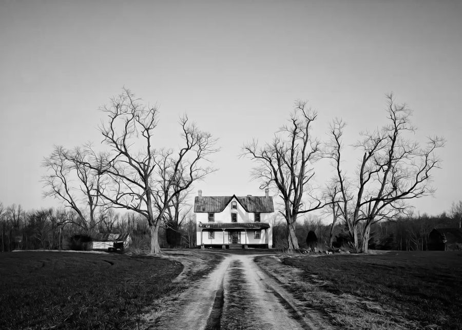 Abandoned Haunted House Halloween